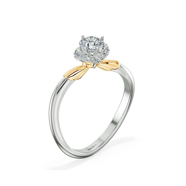 Nhẫn đính hôn Kim cương Princess Brooch NCH5406 4